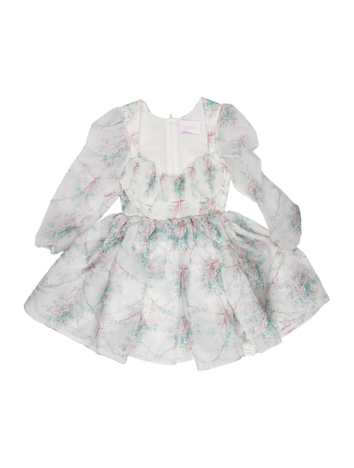 Selkie Floral Print Mini Dress w/ Tags