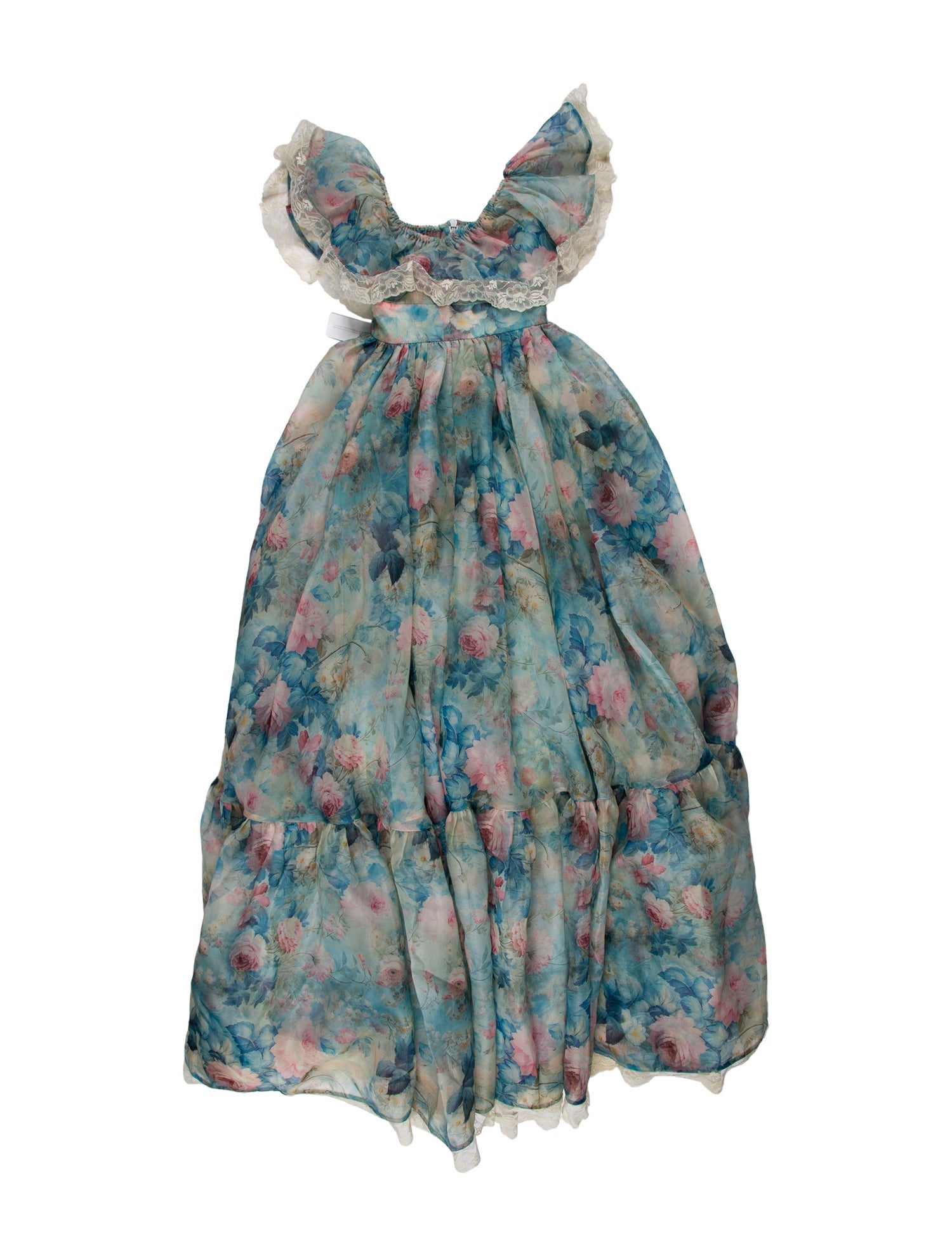 Selkie Floral Print Long Dress