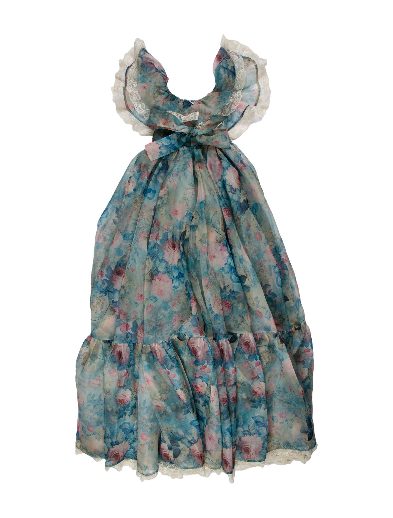 Selkie Floral Print Long Dress