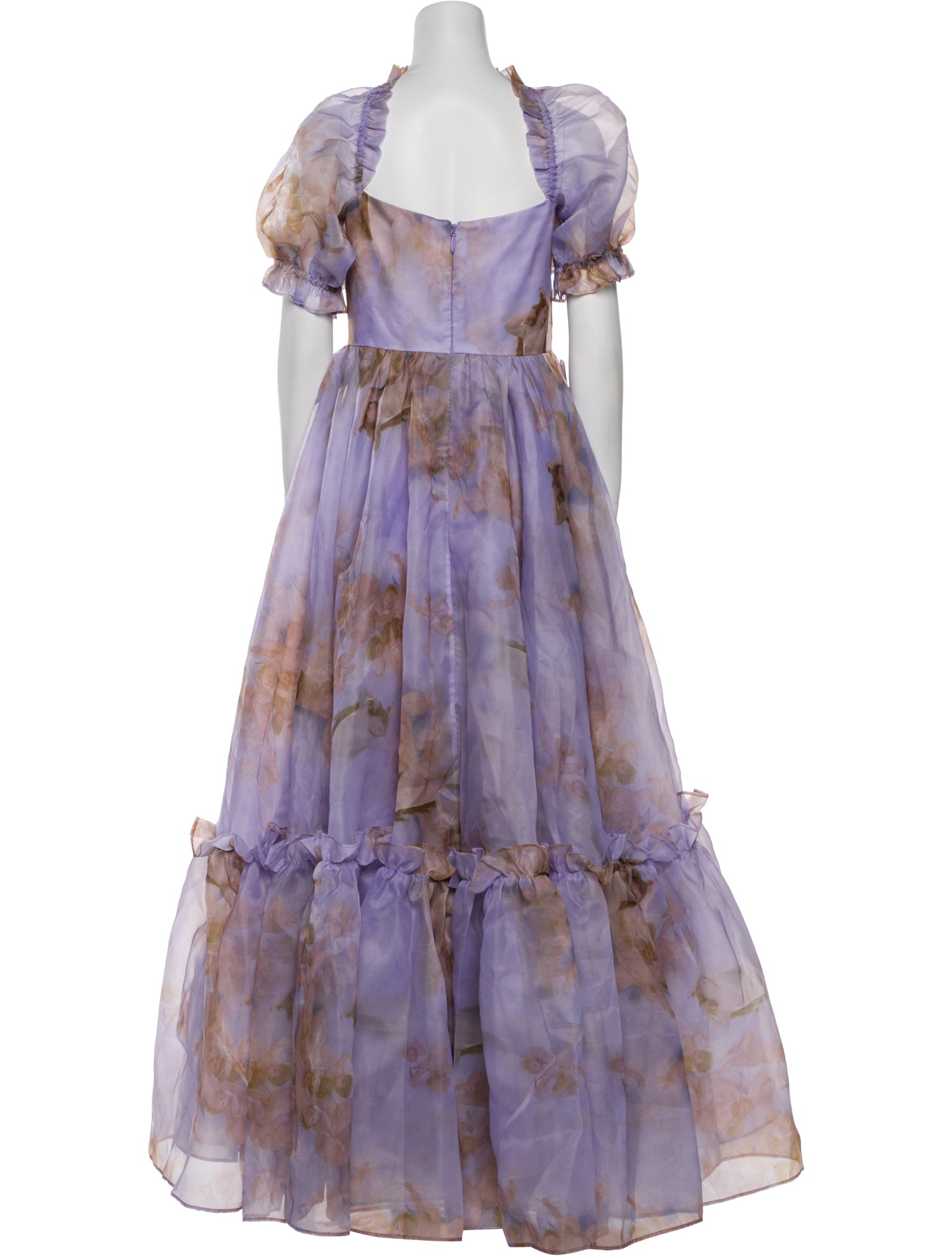 Selkie Tie-Dye Print Long Dress