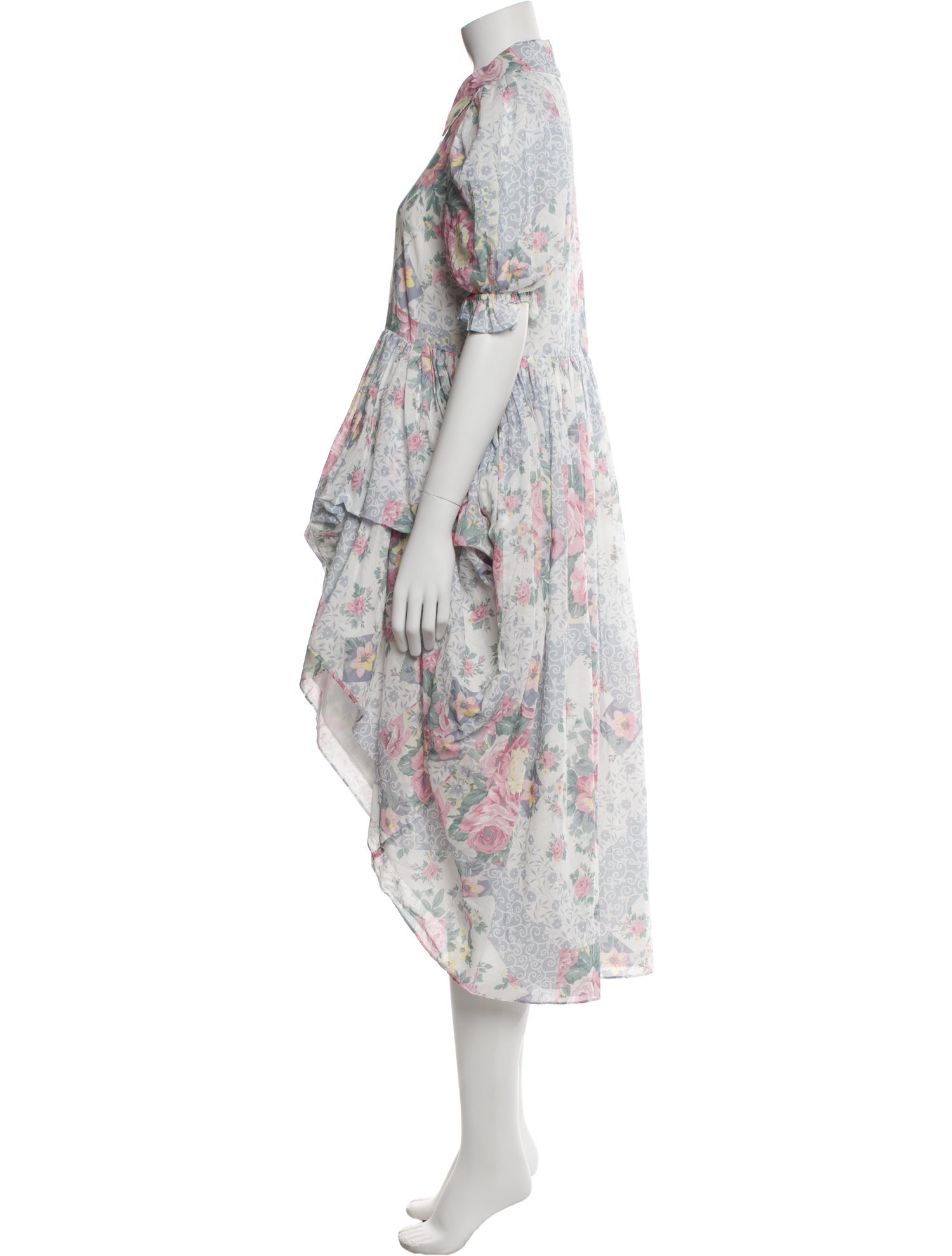 Selkie Floral Print Long Dress