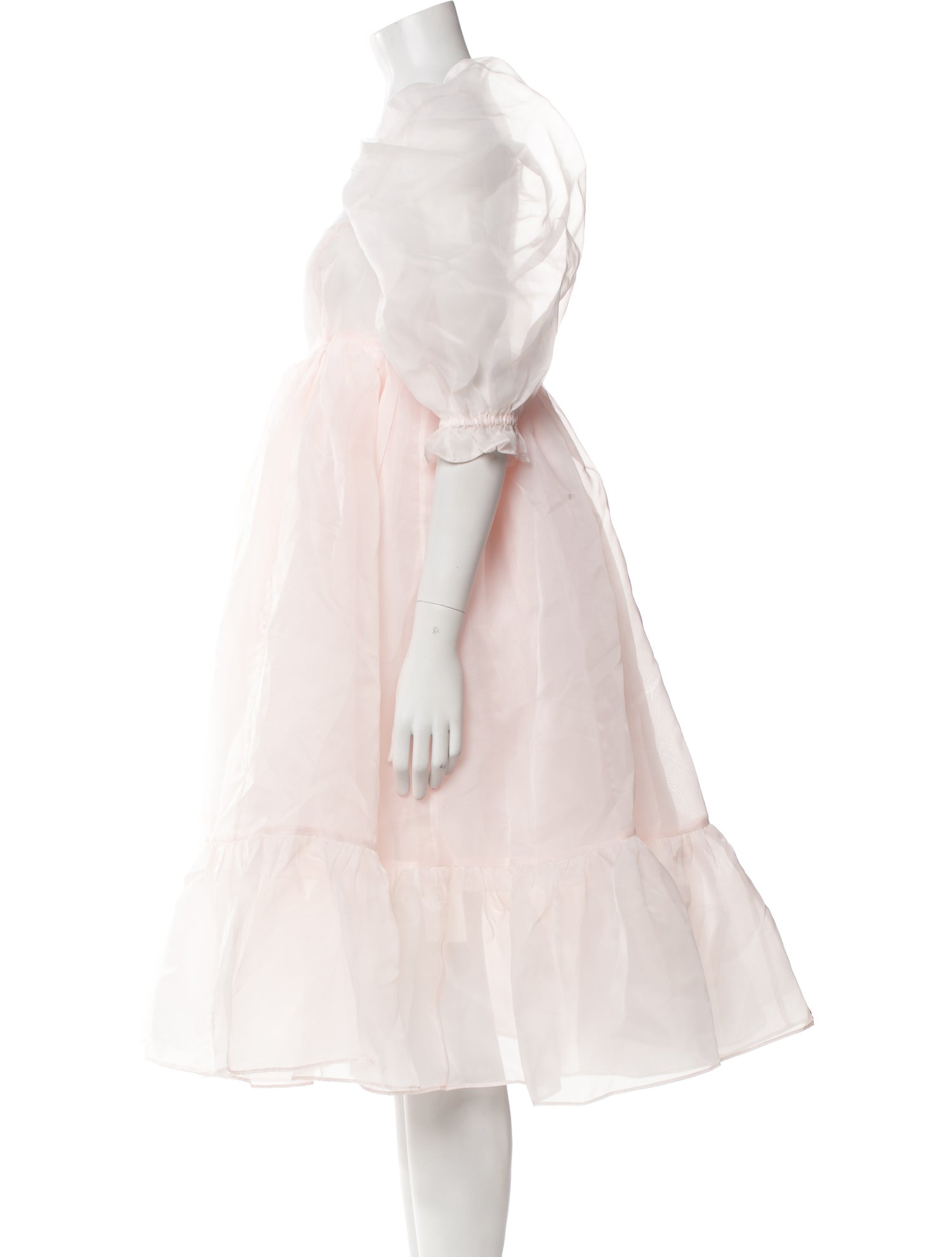 Selkie Square Neckline Mini Dress