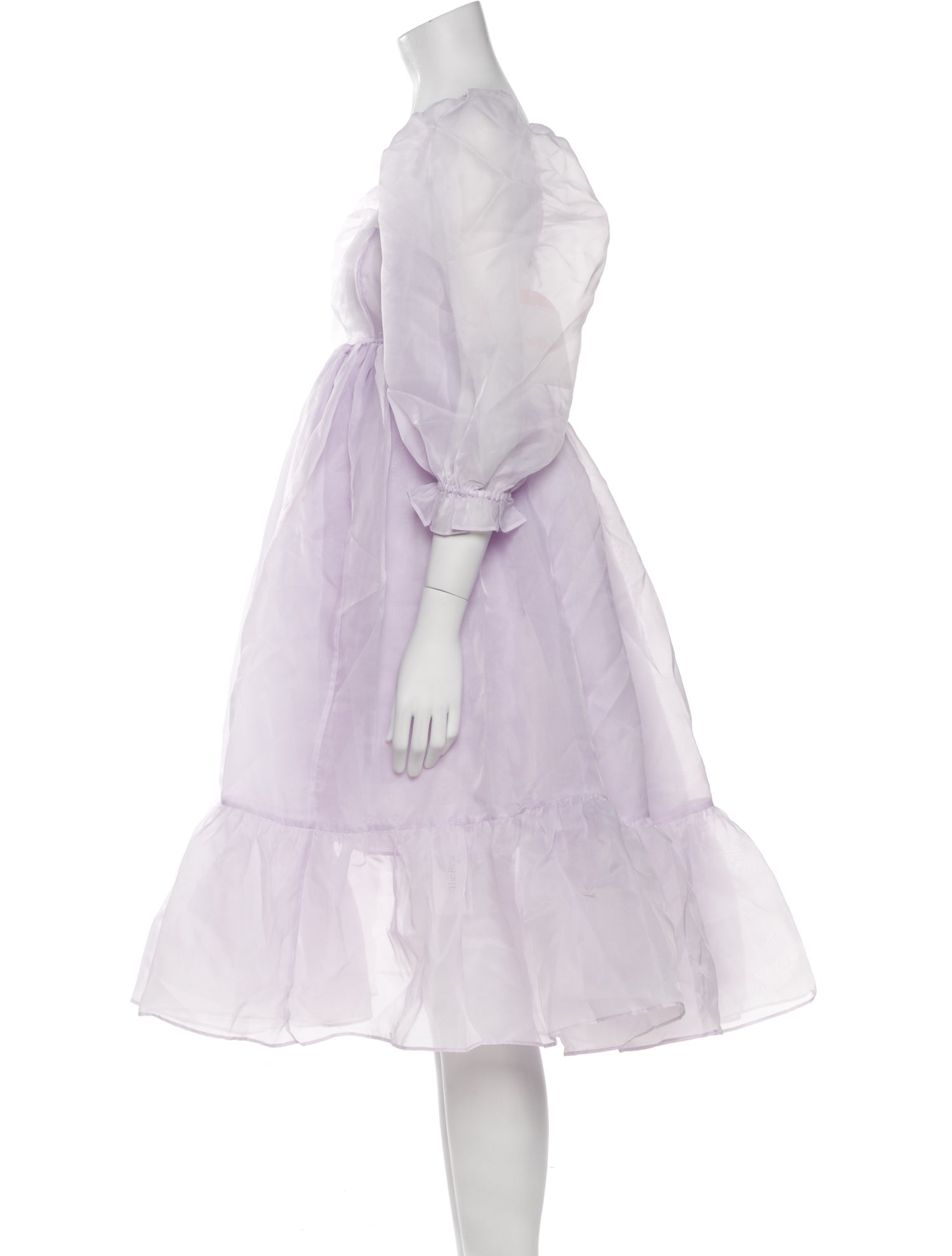 Selkie Square Neckline Mini Dress