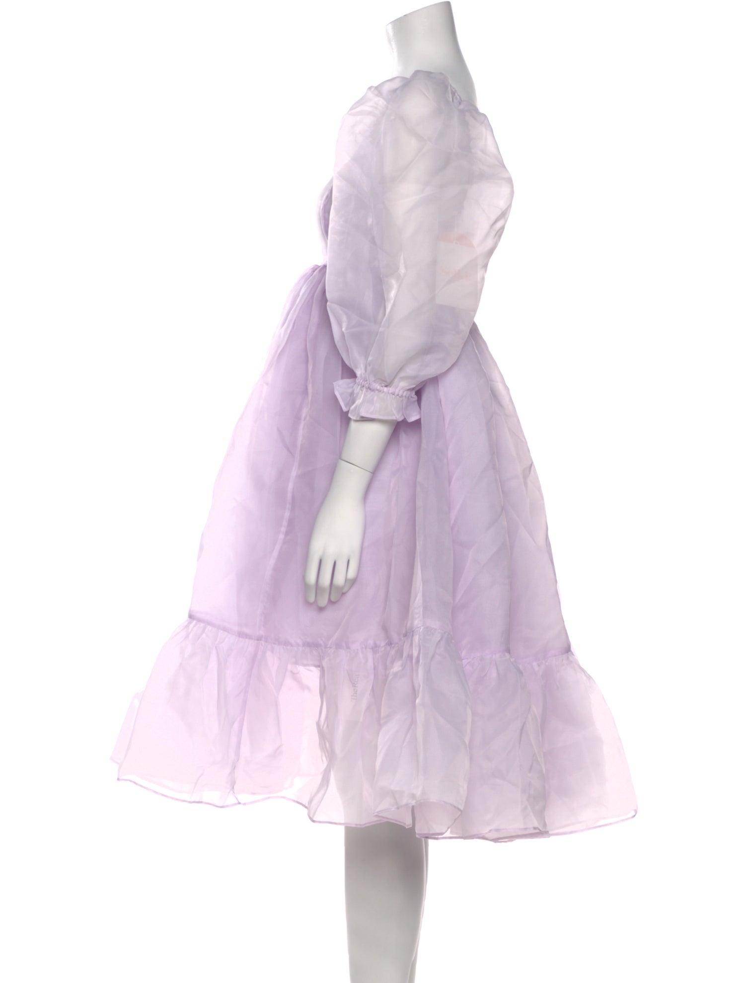 Selkie Square Neckline Mini Dress