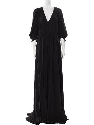 Selkie Dresses V-Neck Long Dress L