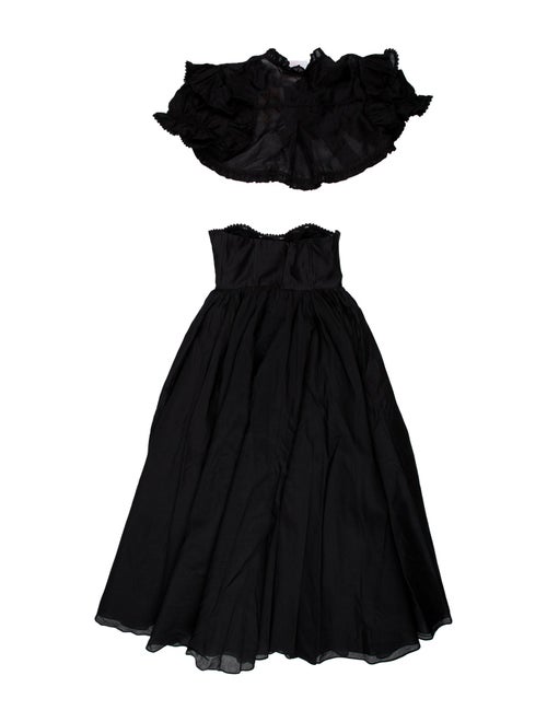 Selkie Ruffle Embellishment Dress Set