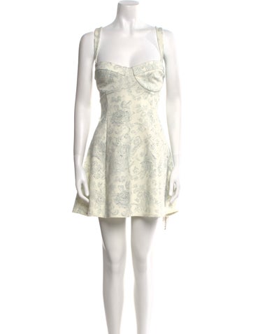 Selkie Dresses Floral Print Mini Dress XL