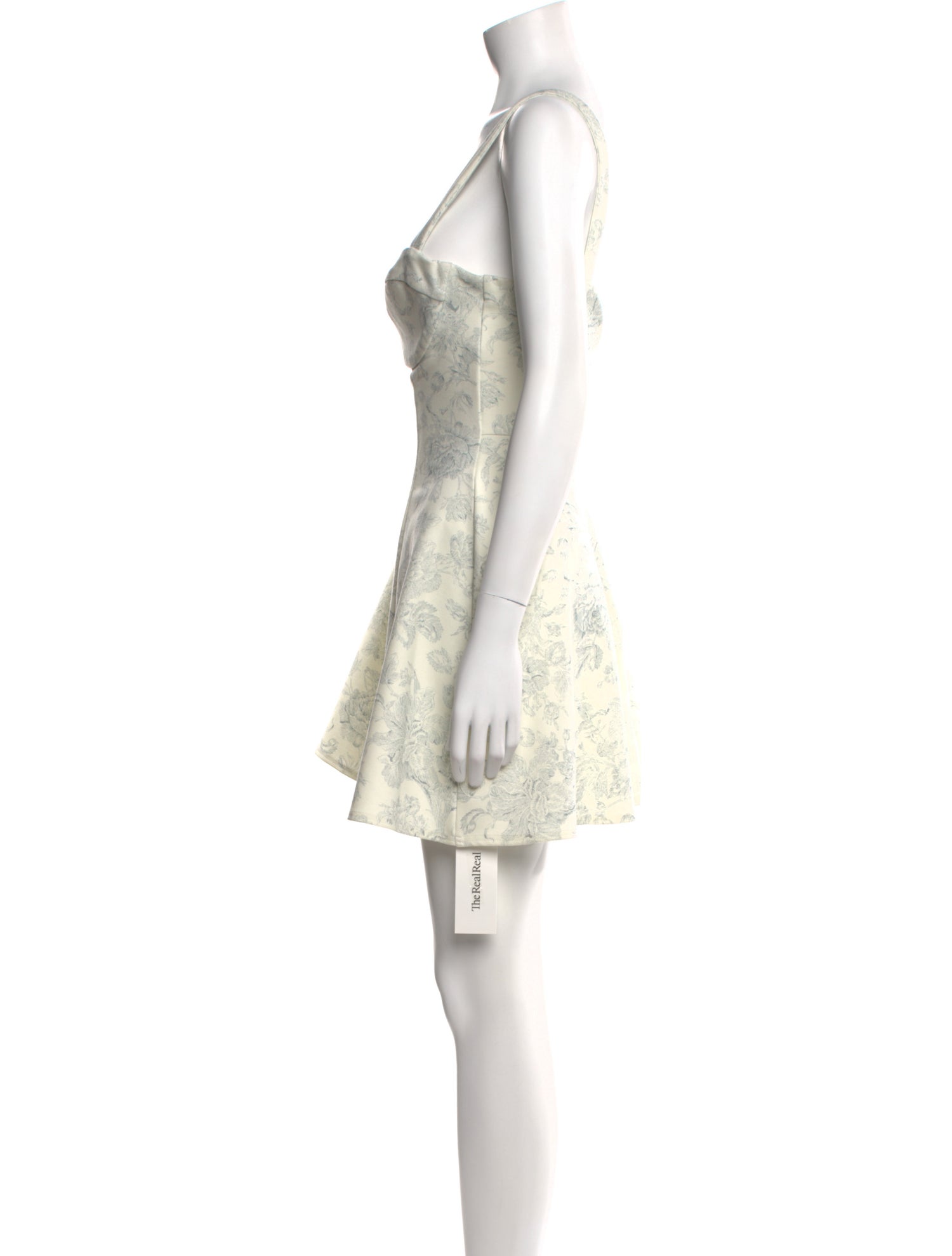 Selkie Floral Print Mini Dress