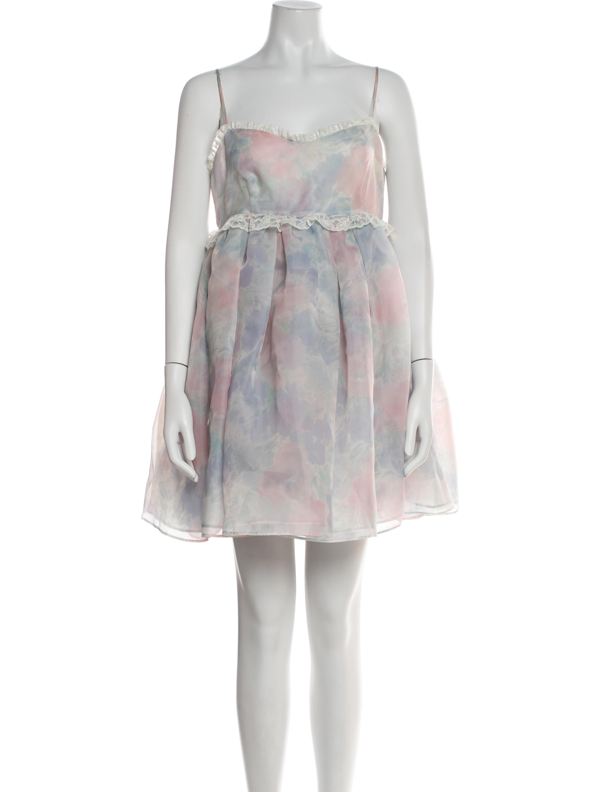 Selkie Printed Mini Dress