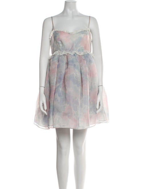 Selkie Printed Mini Dress