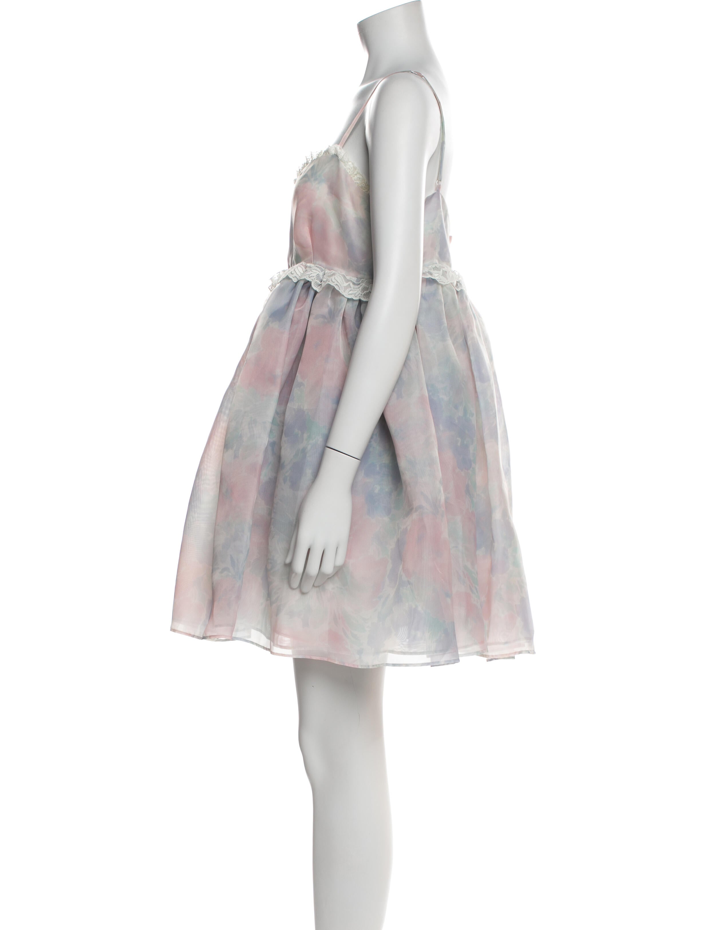 Selkie Printed Mini Dress