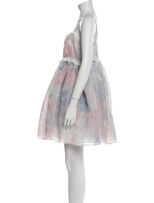 Selkie Printed Mini Dress