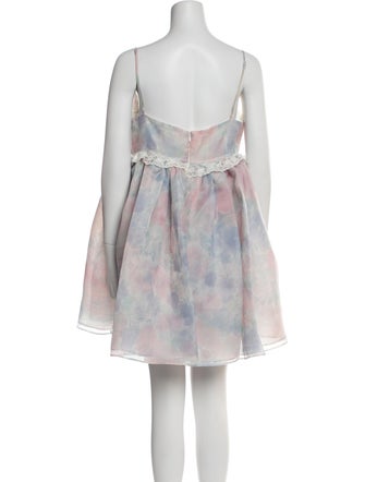 Selkie Printed Mini Dress