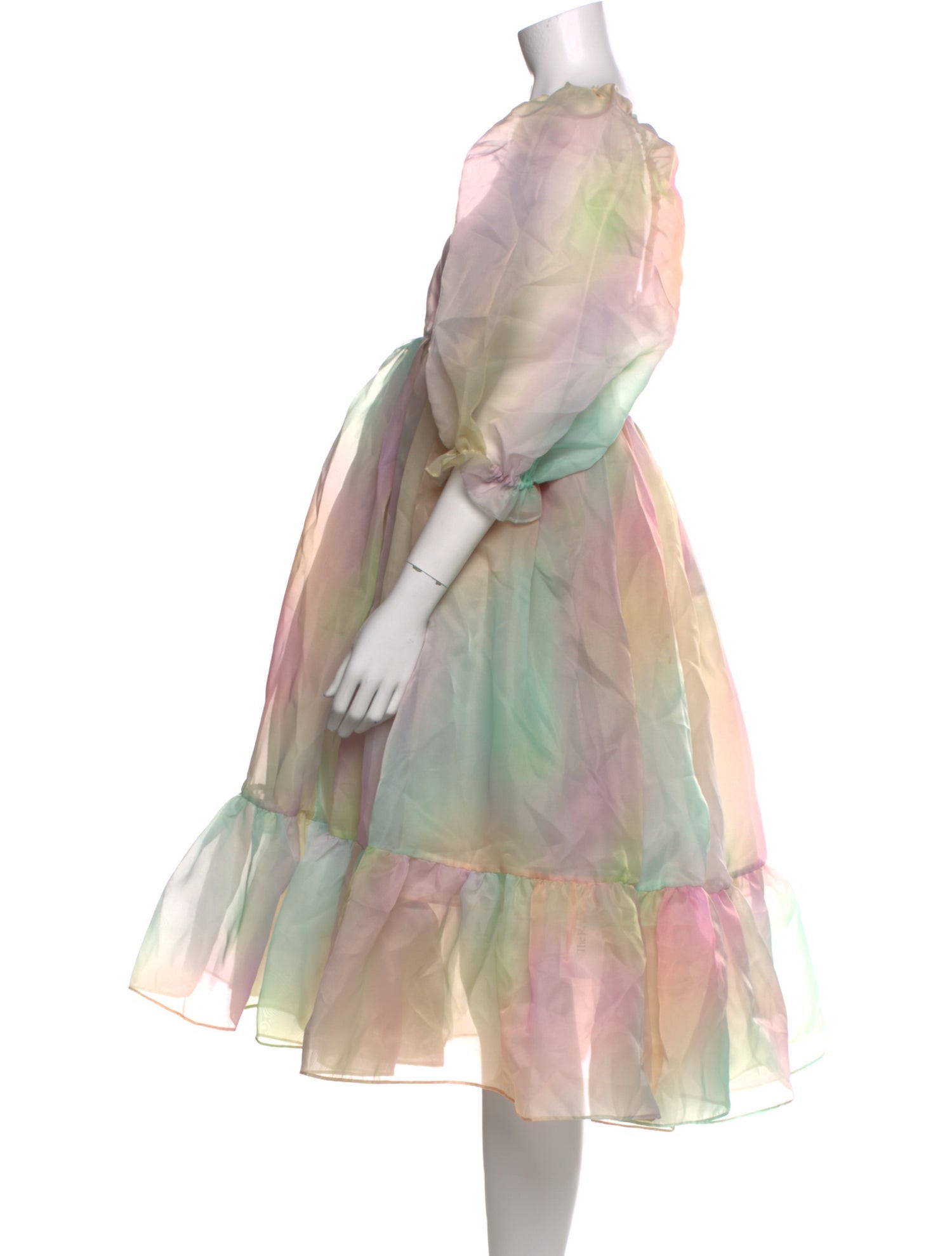 Selkie Printed Midi Length Dress