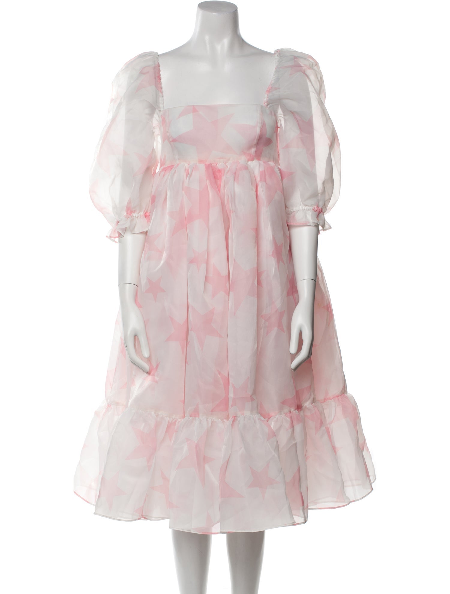 Selkie Printed Midi Length Dress w/ Tags