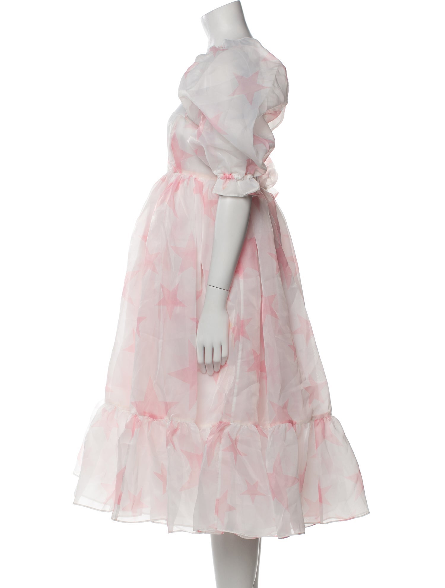 Selkie Printed Midi Length Dress w/ Tags