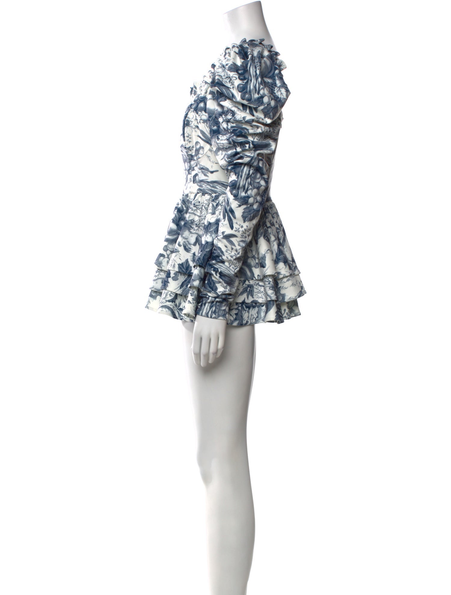 Selkie Printed Square Neckline Tunic
