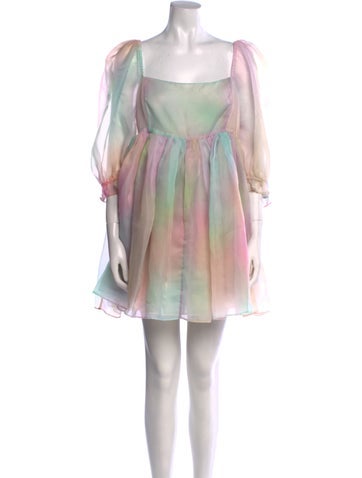 Selkie Dresses Printed Mini Dress XXL