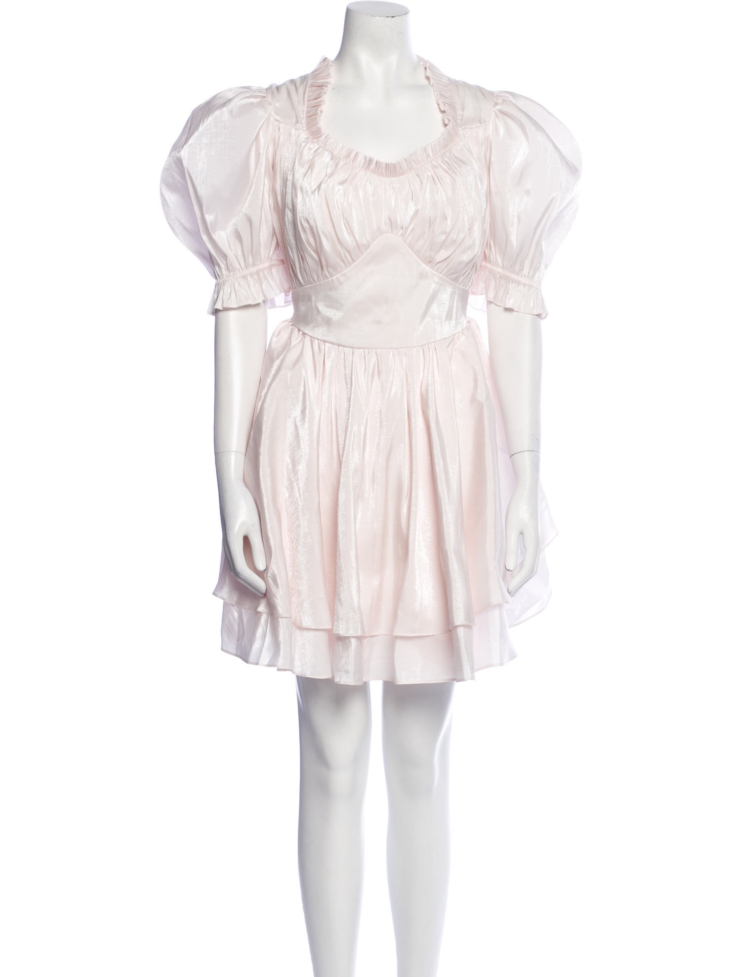 Selkie Scoop Neck Mini Dress w/ Tags