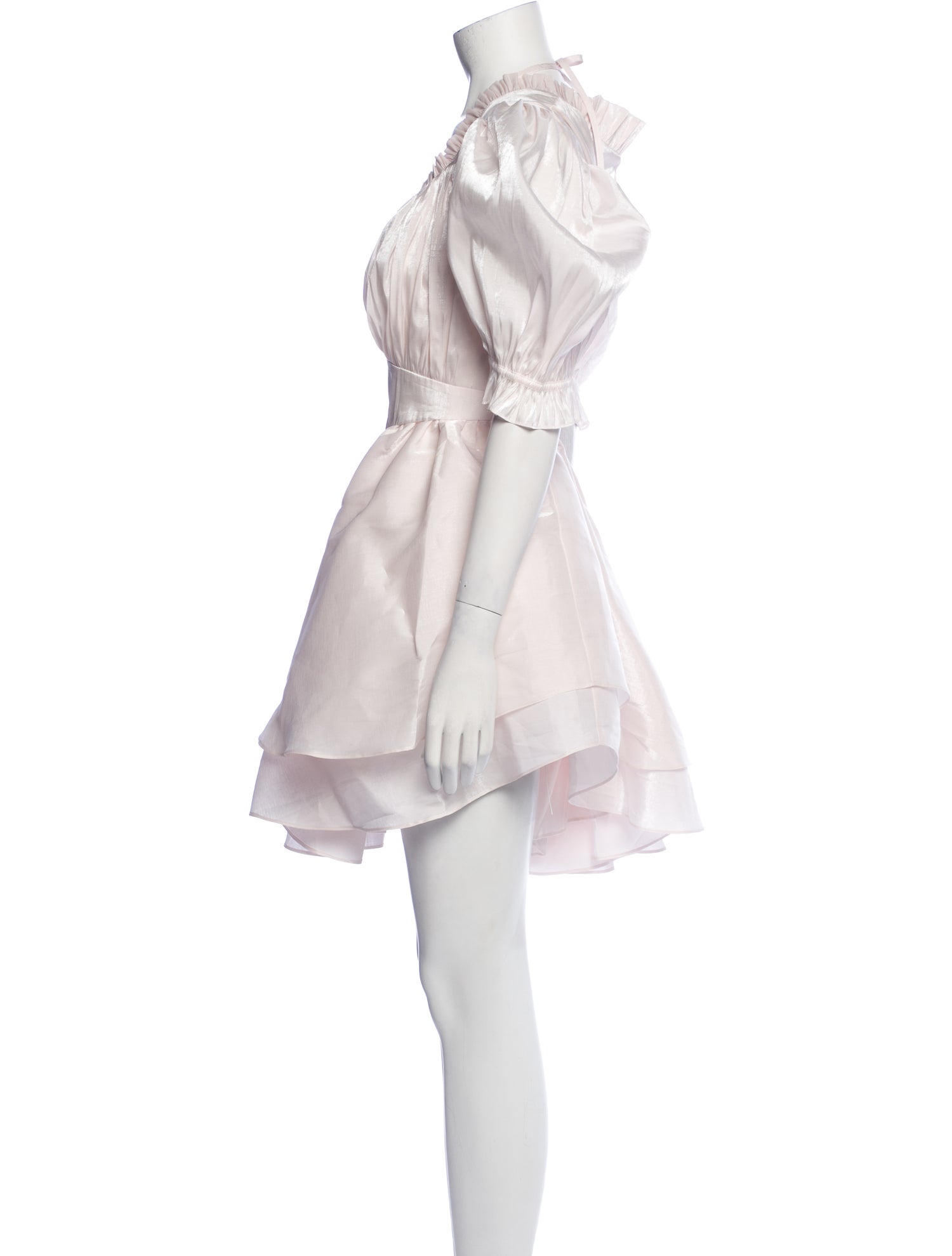 Selkie Scoop Neck Mini Dress w/ Tags