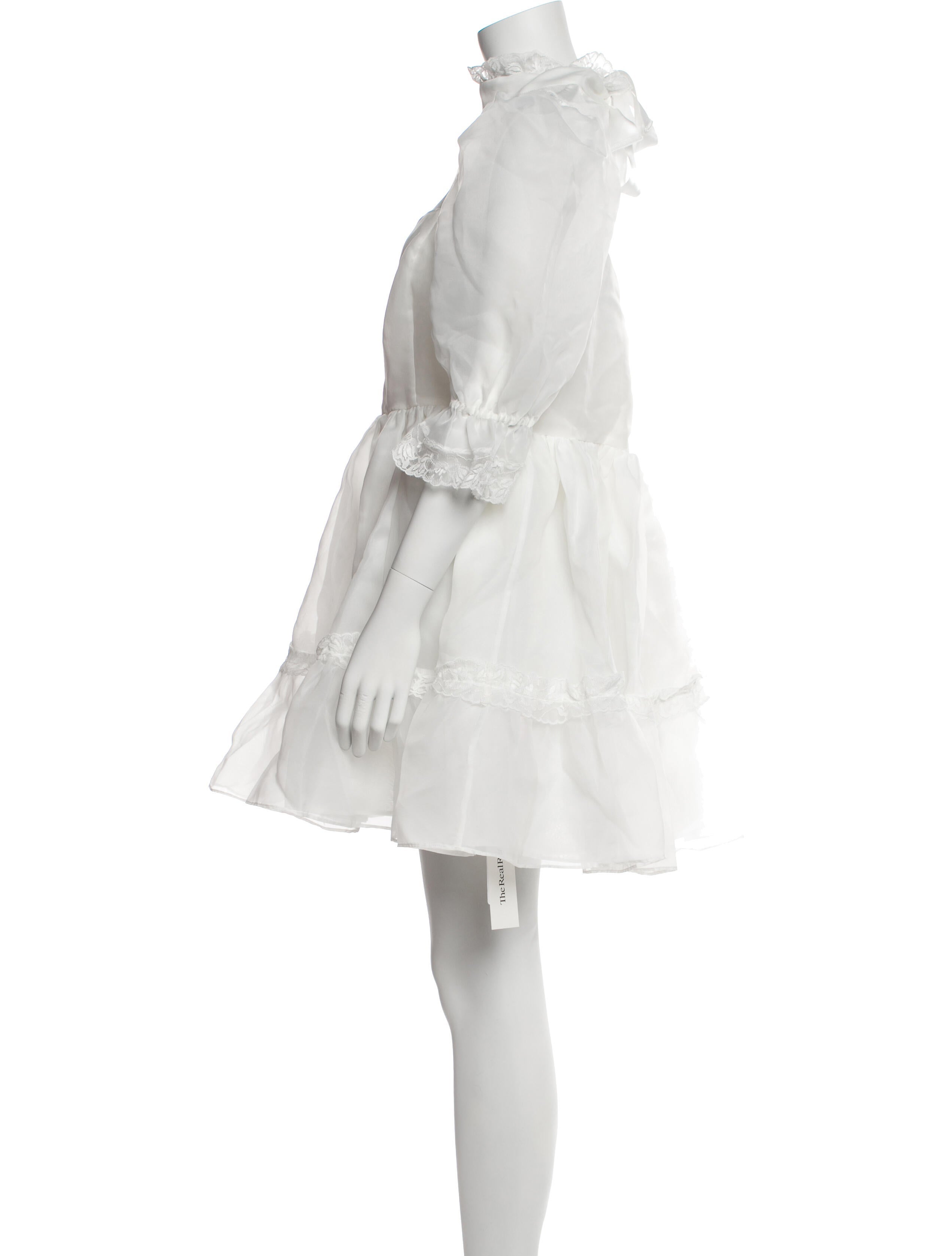 Selkie Mock Neck Mini Dress