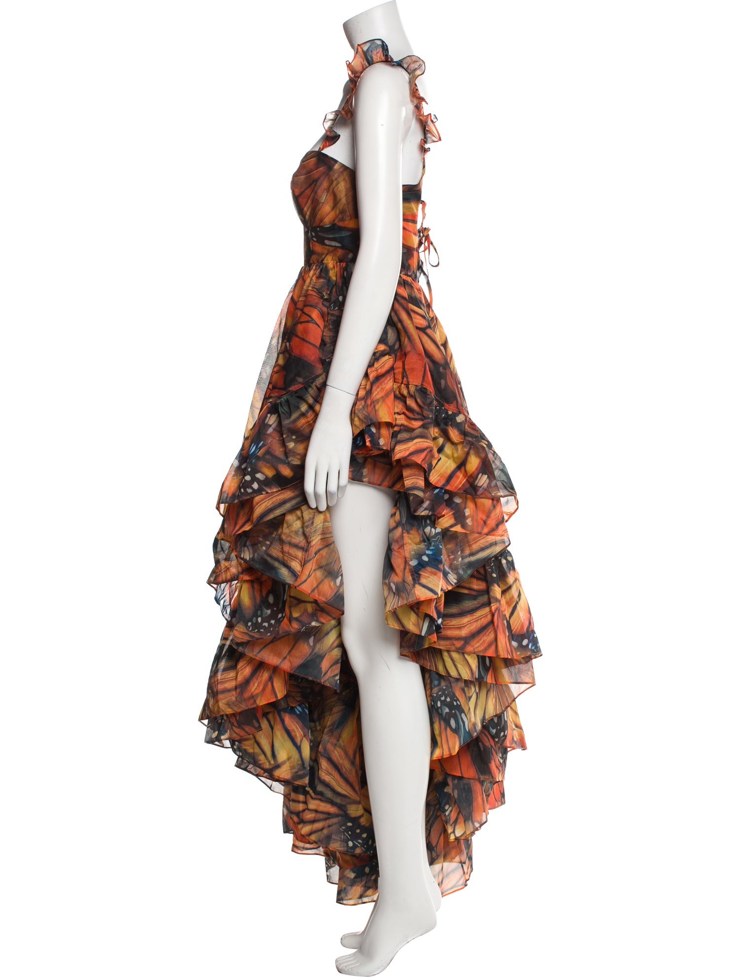 Selkie Printed Long Dress