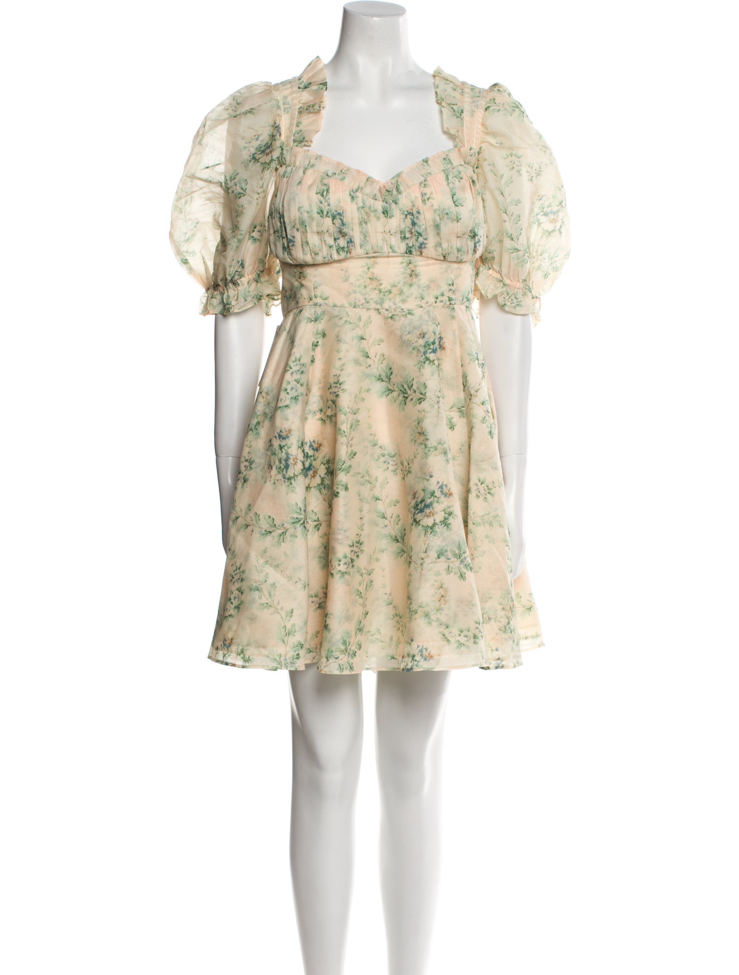 Selkie Floral Print Mini Dress w/ Tags