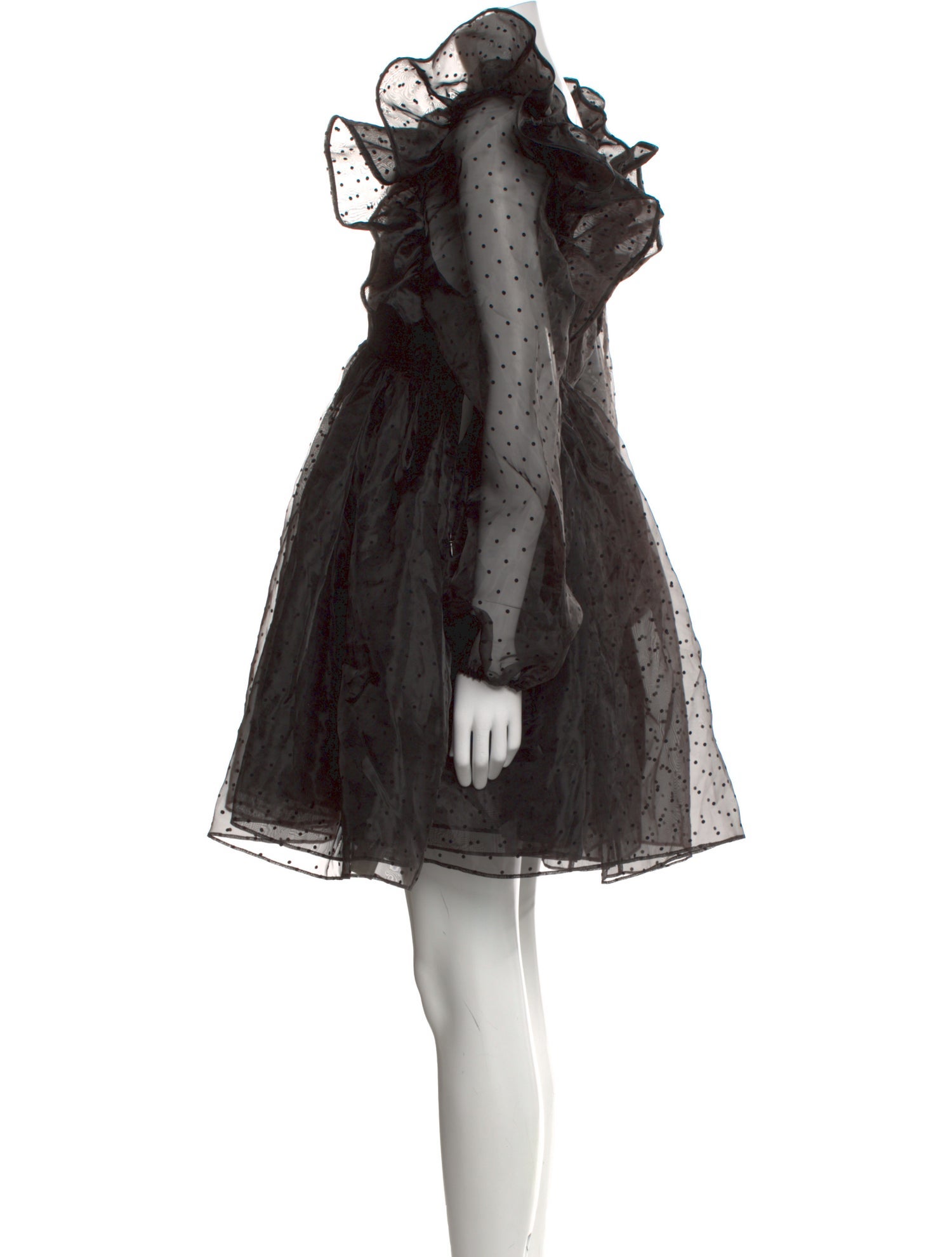 Selkie Polka Dot Print Mini Dress