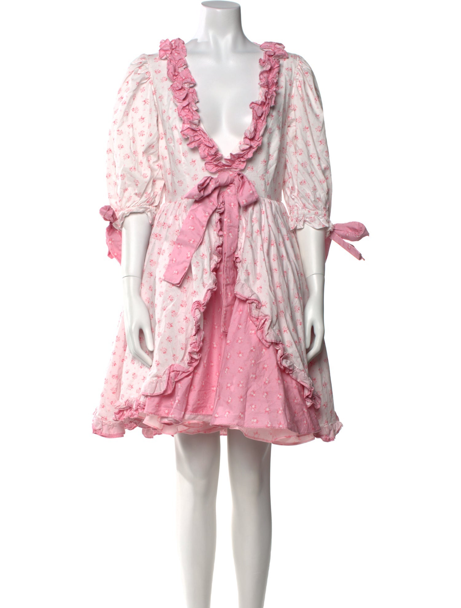 Selkie Printed Mini Dress