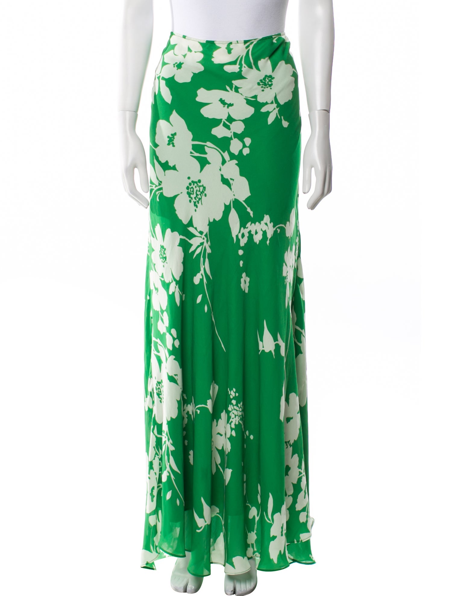 Selkie Floral Print Long Skirt