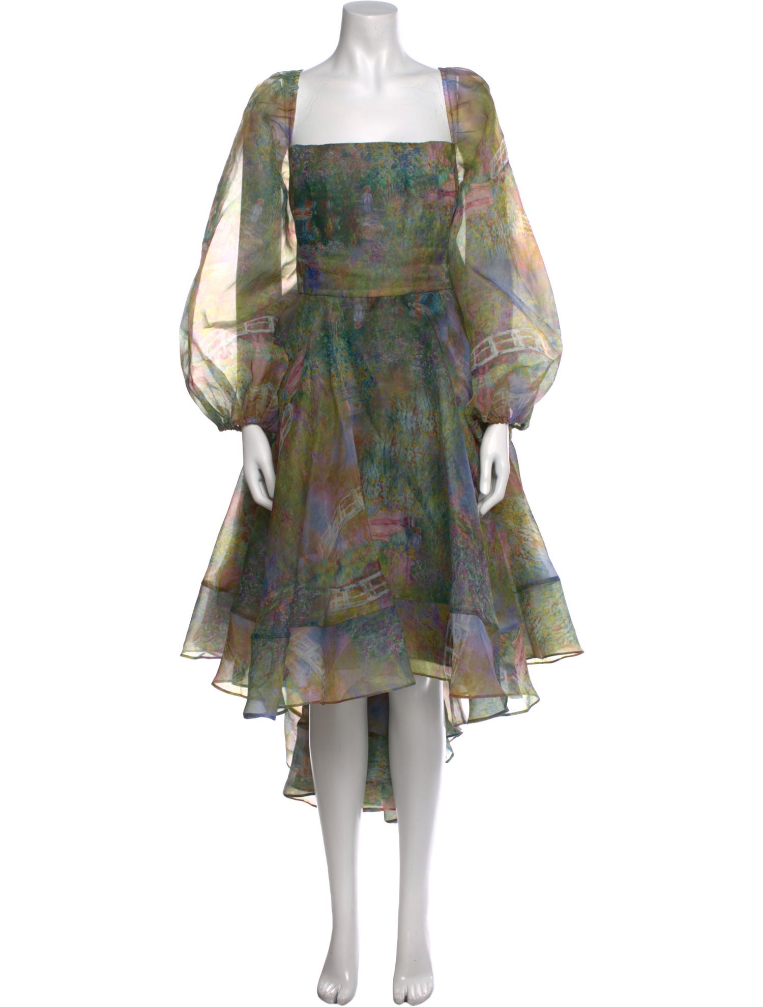 Selkie Printed Long Dress