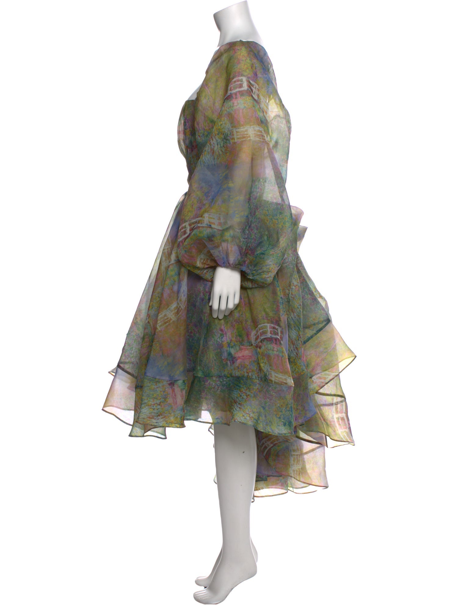 Selkie Printed Long Dress