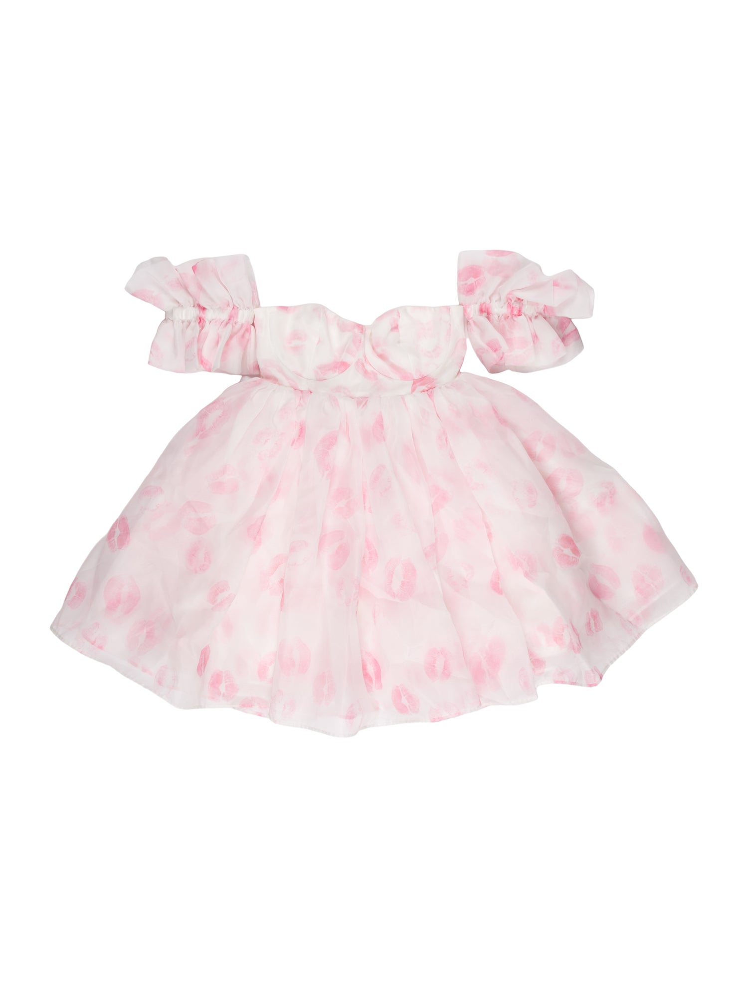 Selkie Tie-Dye Print Mini Dress