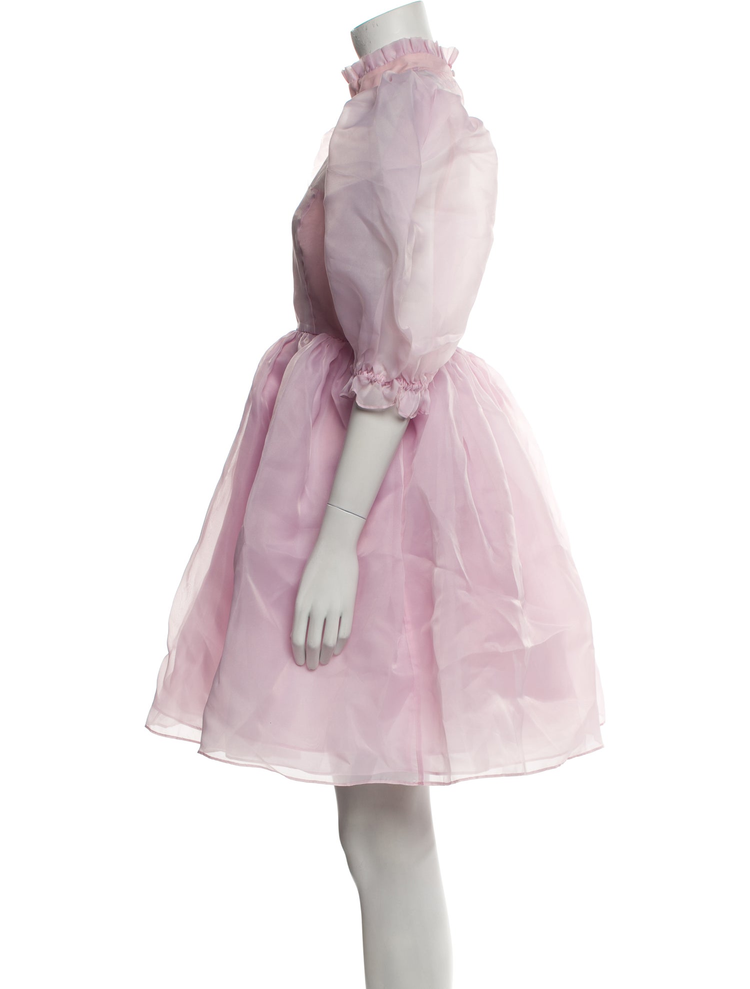 Selkie Mock Neck Mini Dress