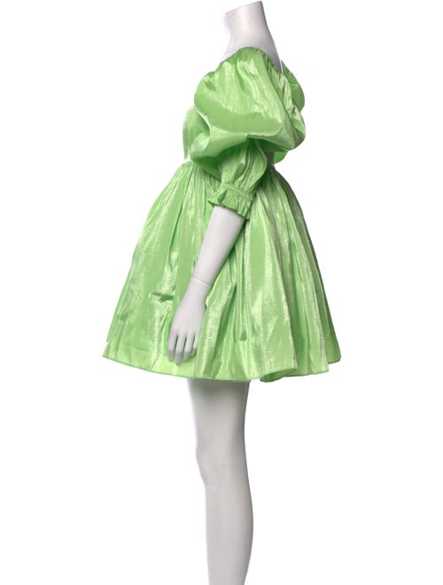 Selkie Square Neckline Mini Dress