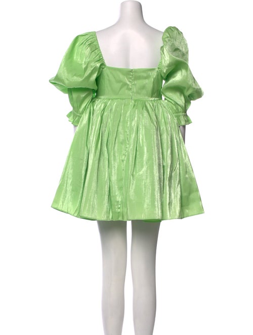 Selkie Square Neckline Mini Dress