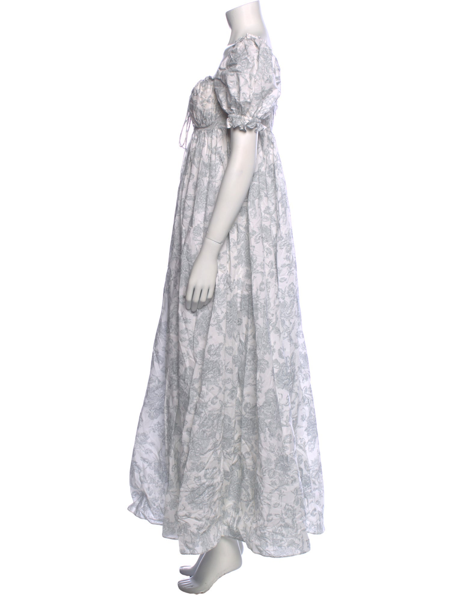 Selkie Floral Print Long Dress