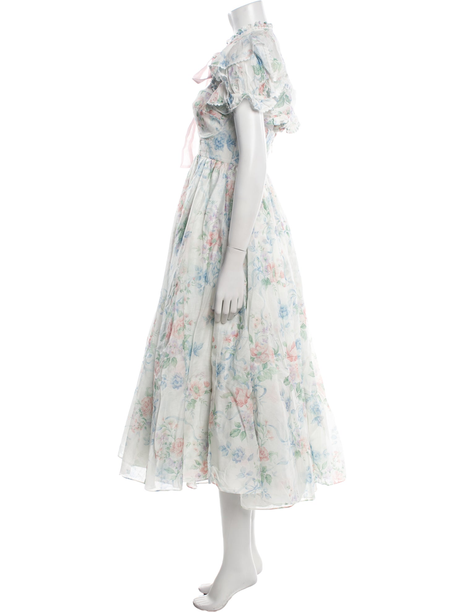Selkie Floral Print Dress Set