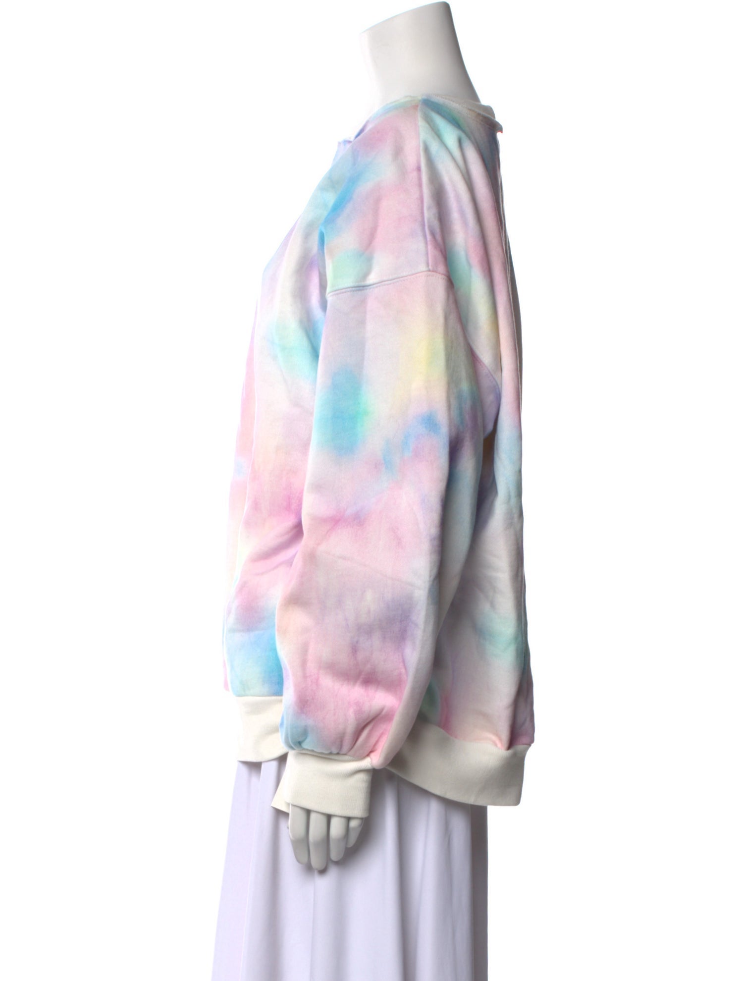 Selkie Tie-Dye Print Bateau Neckline Tunic w/ Tags