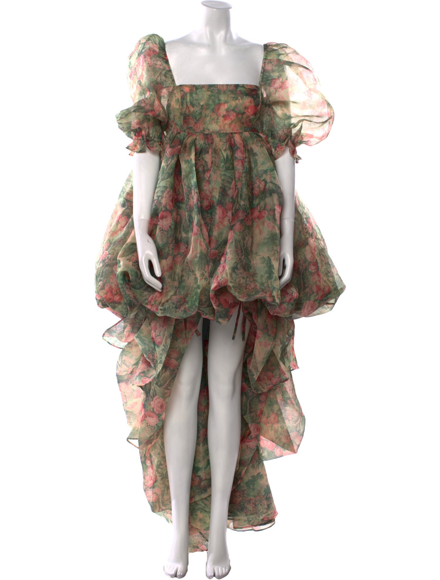 Selkie Floral Print Long Dress