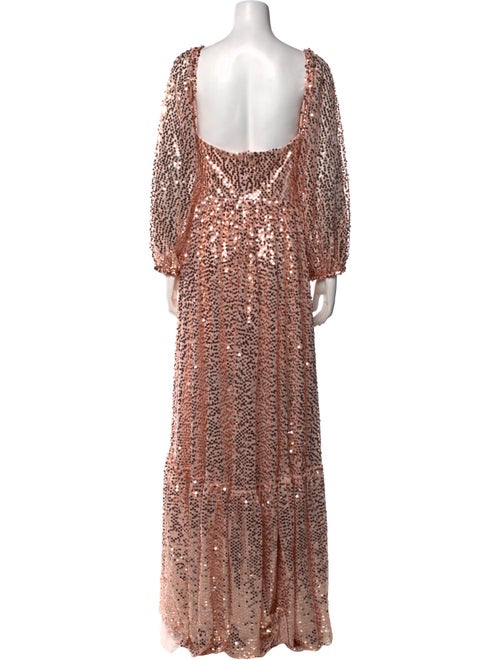 Selkie Patterned Long Dress