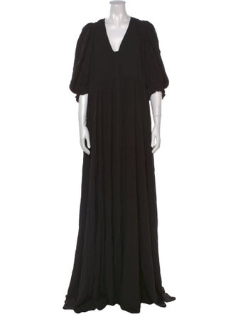 Selkie V-Neck Long Dress