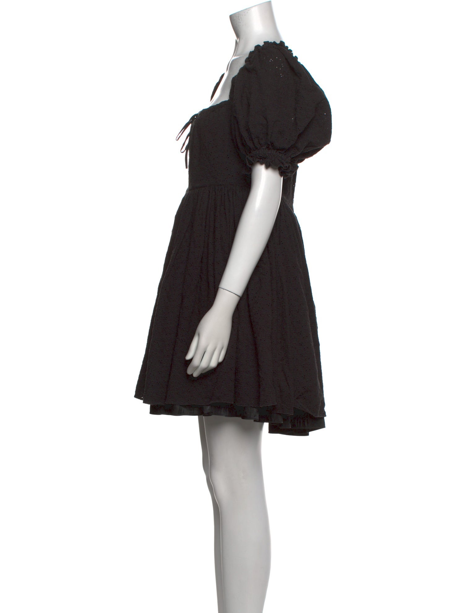 Selkie Square Neckline Mini Dress