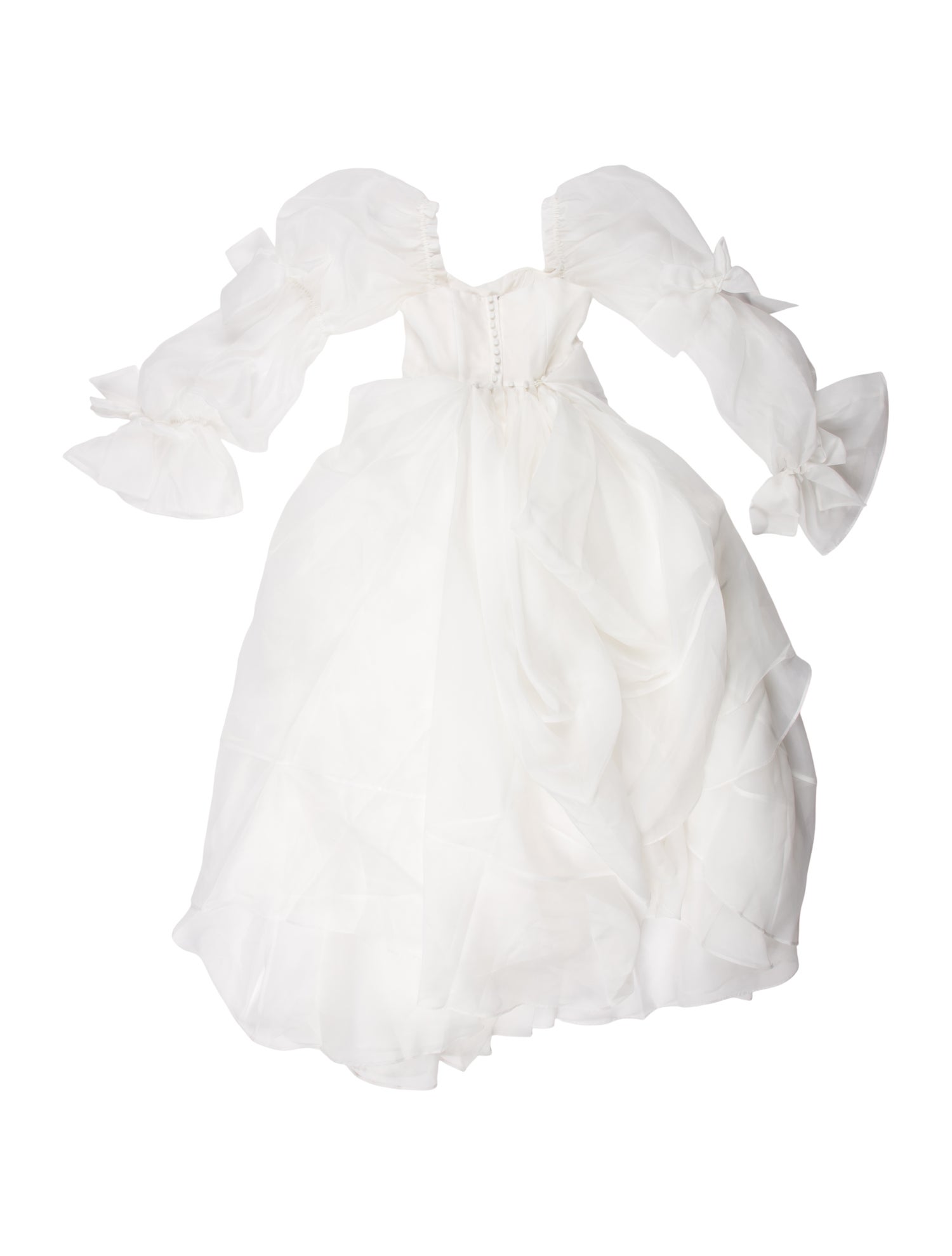 Selkie V-Neck Long Dress w/ Tags