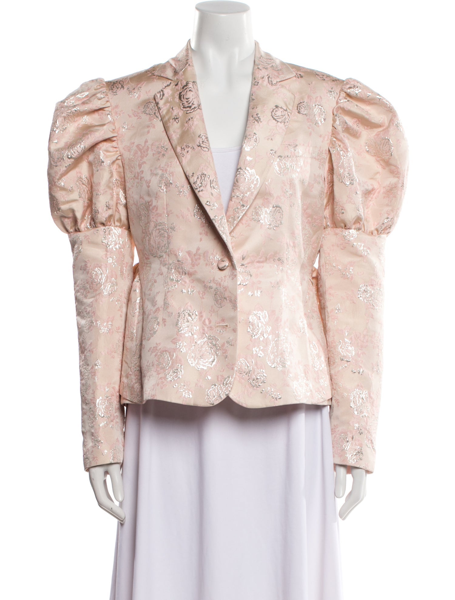 Selkie Floral Print Evening Jacket