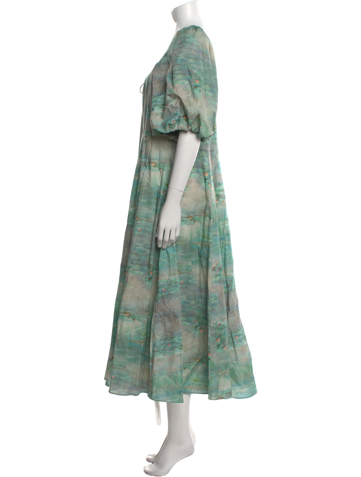 Selkie Tie-Dye Print Long Dress w/ Tags