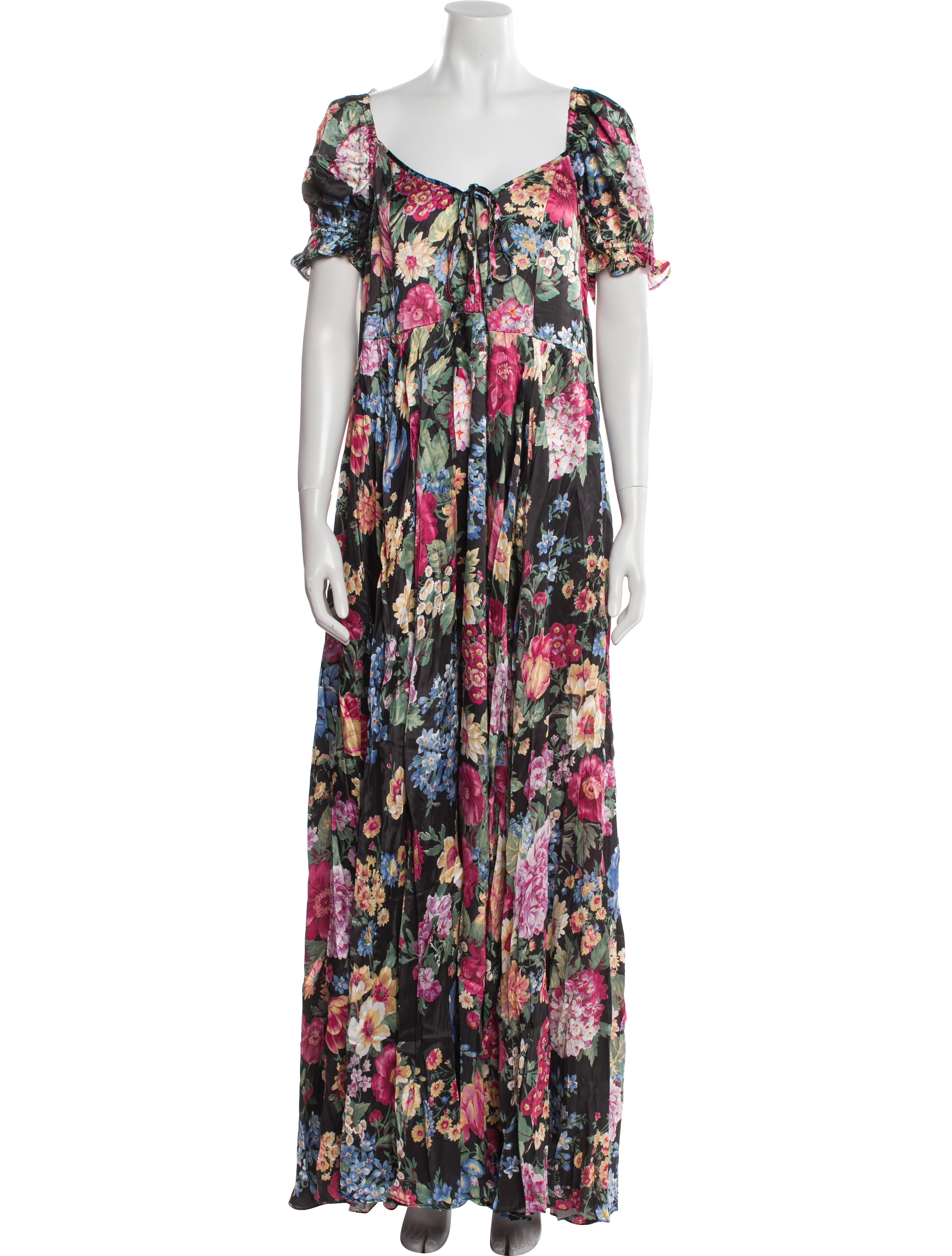 Selkie Silk Long Dress