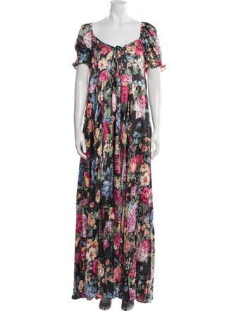 Selkie Silk Long Dress