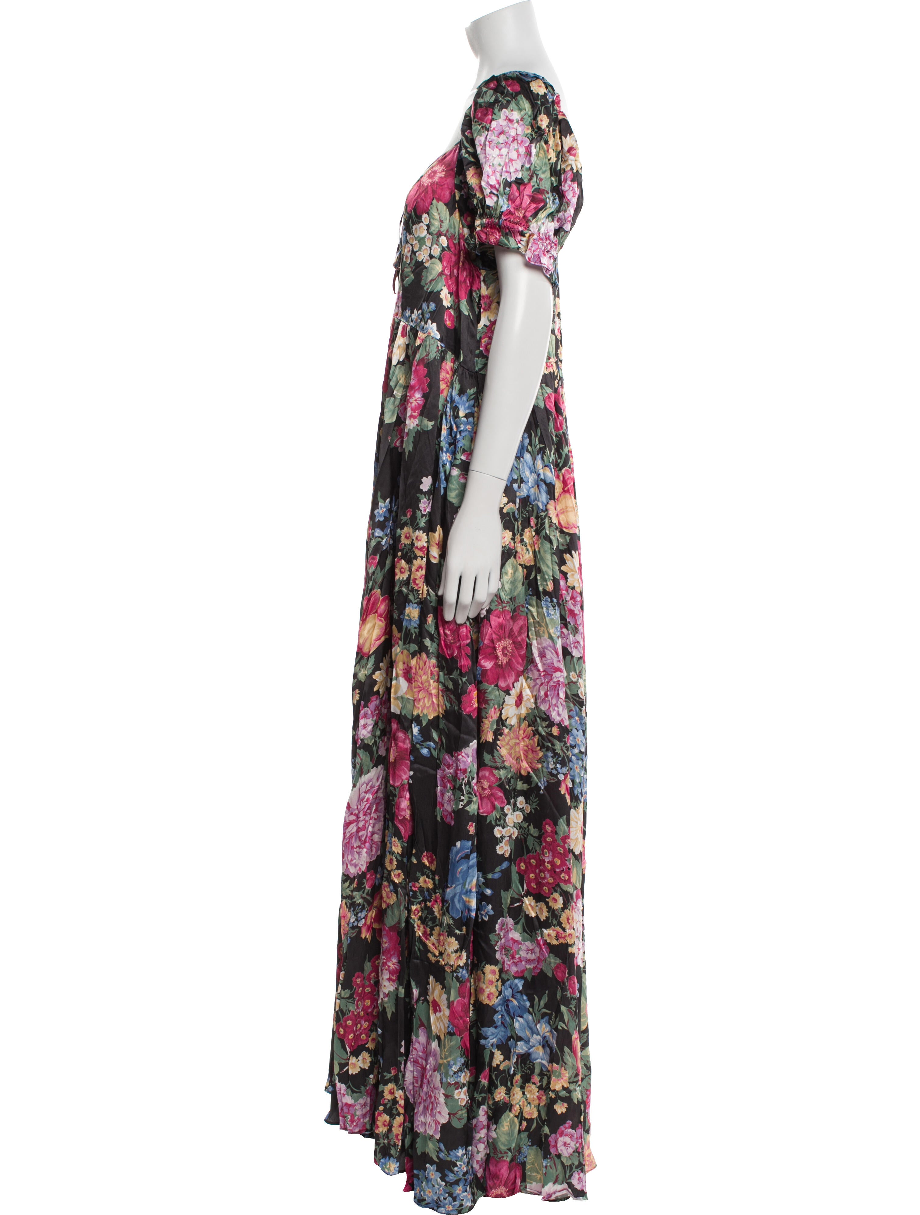 Selkie Silk Long Dress