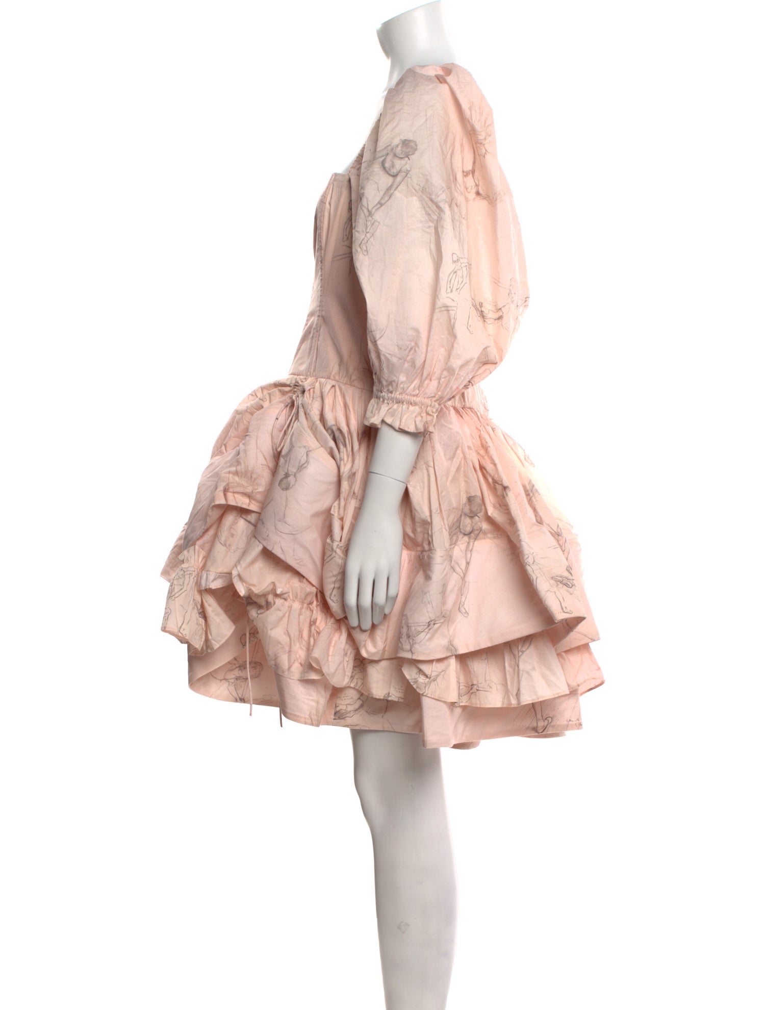 Selkie Printed Mini Dress w/ Tags